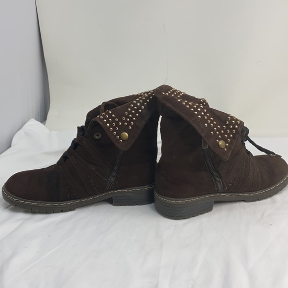 Stuart Weitzman Sz 1(US) Brown Yadastud Ankle Boot - Picture 5 of 15